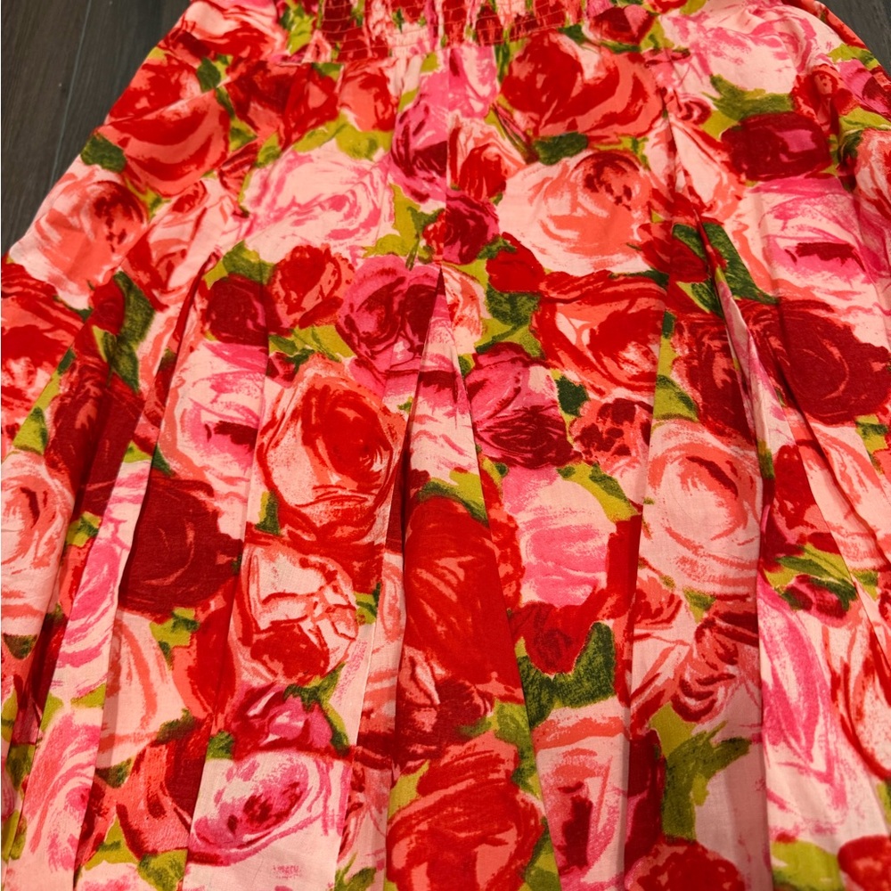 NWT Betsey Johnson Rose Floral Halter Dress - Picture 7 of 9